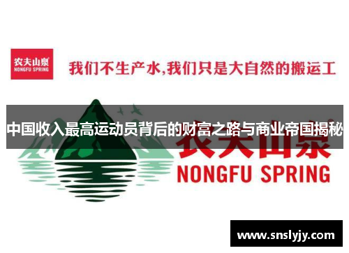 中国收入最高运动员背后的财富之路与商业帝国揭秘